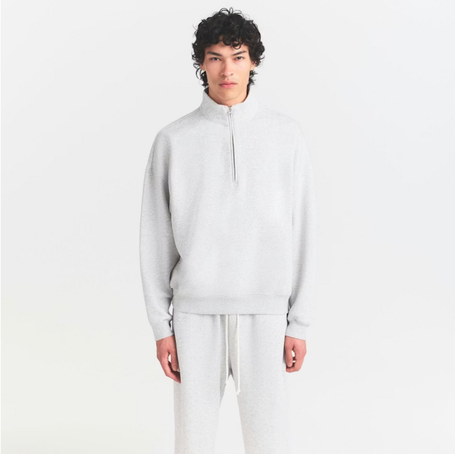 Mens Relaxed Quarter Zip