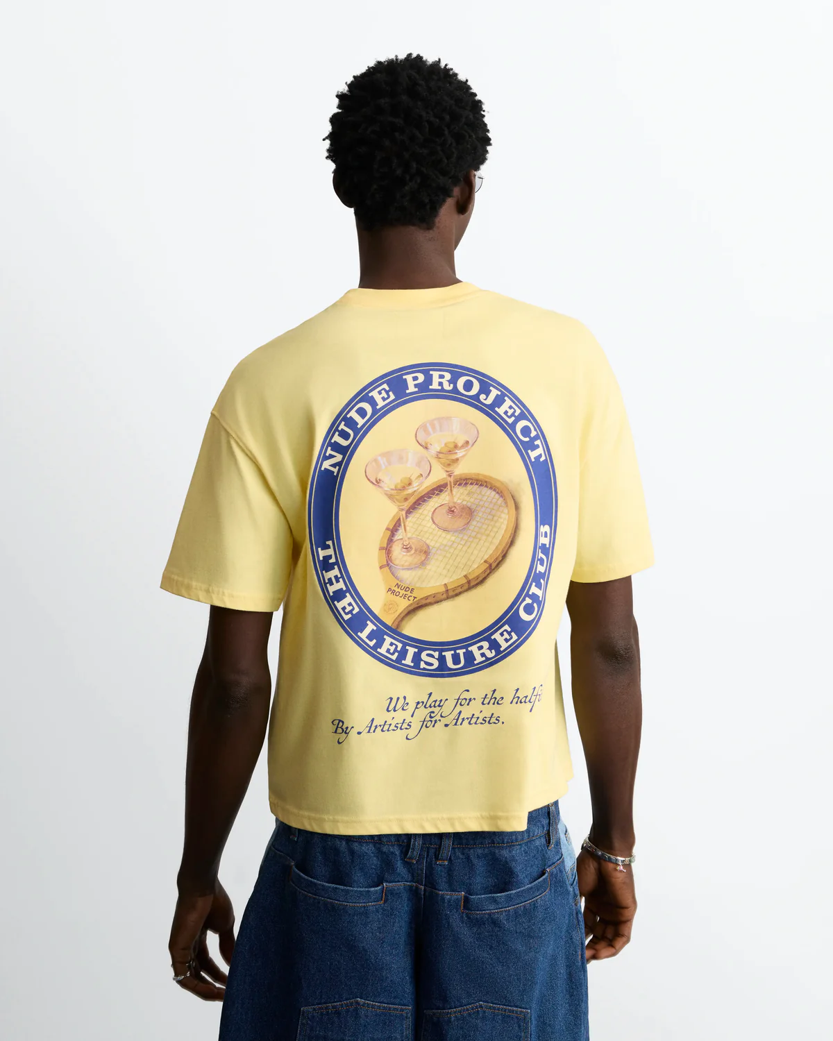 I Need A Break Tee Yellow