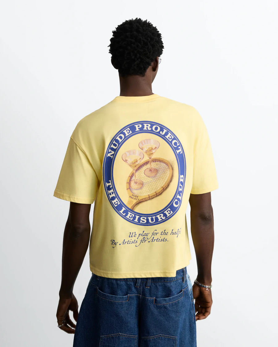 I Need A Break Tee Yellow