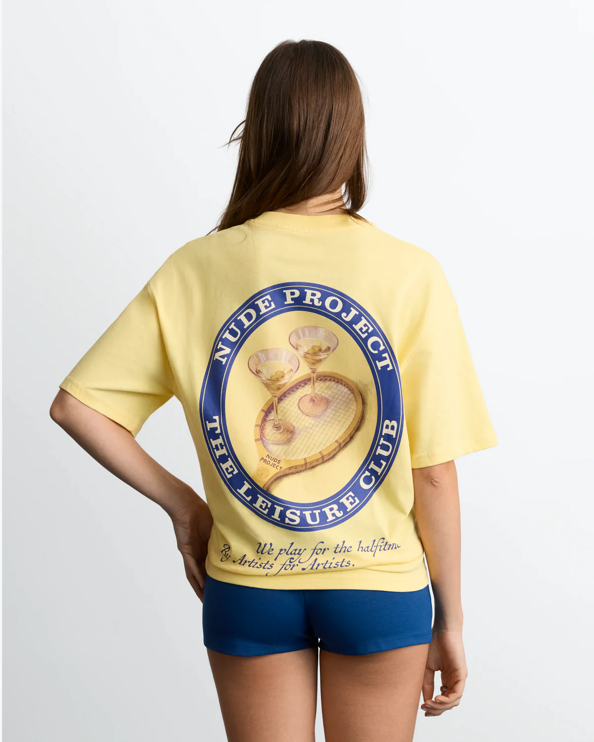 I Need A Break Tee Yellow