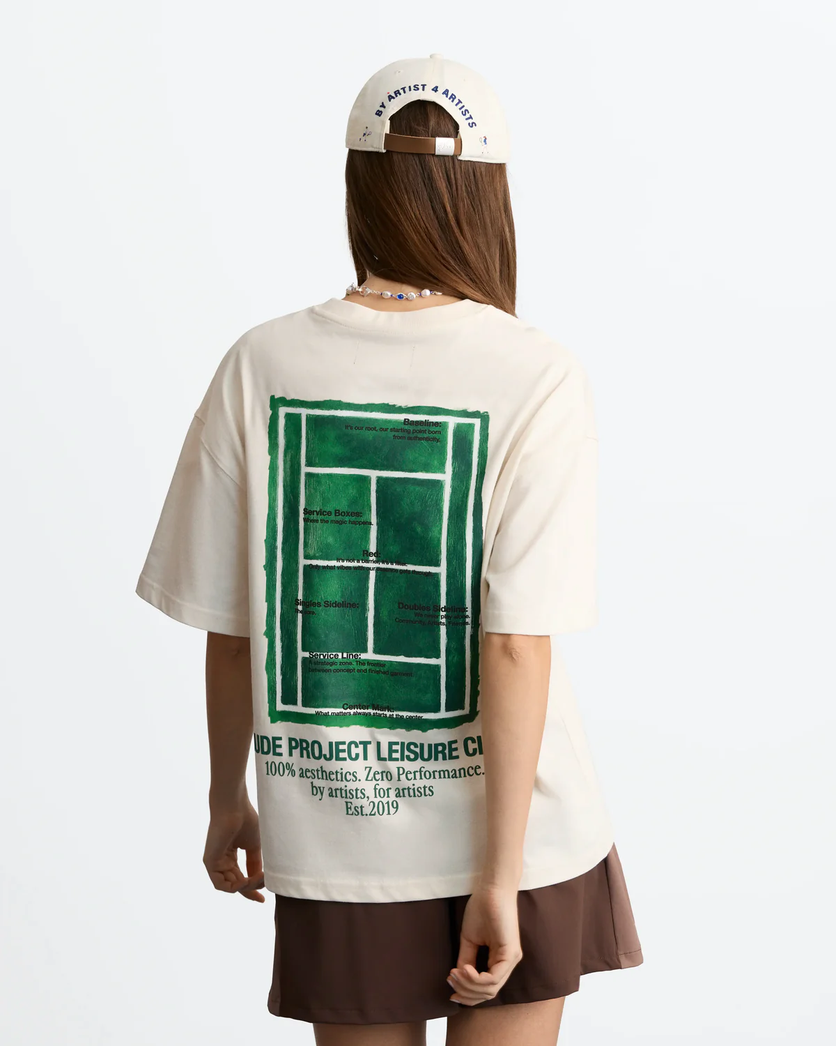 Court Tee Ivory