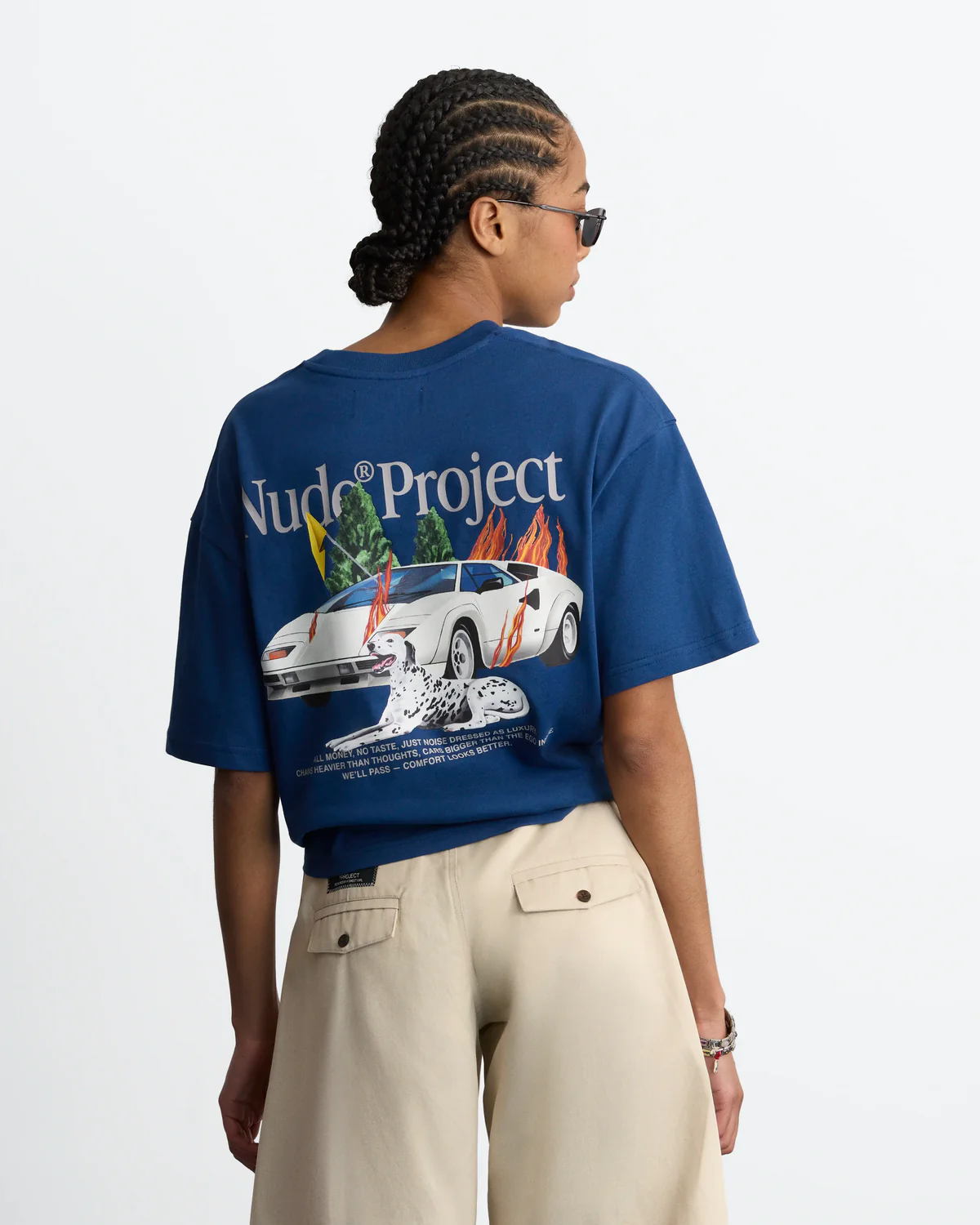 Belfort Tee Navy