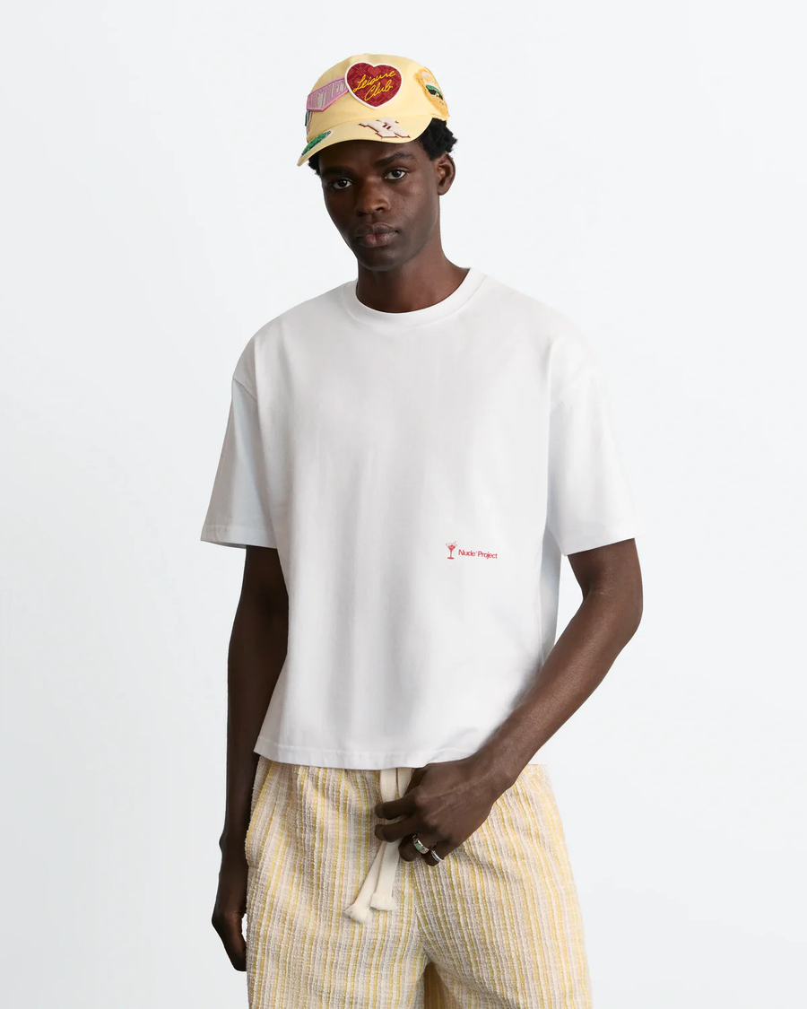 Halftime Tee White
