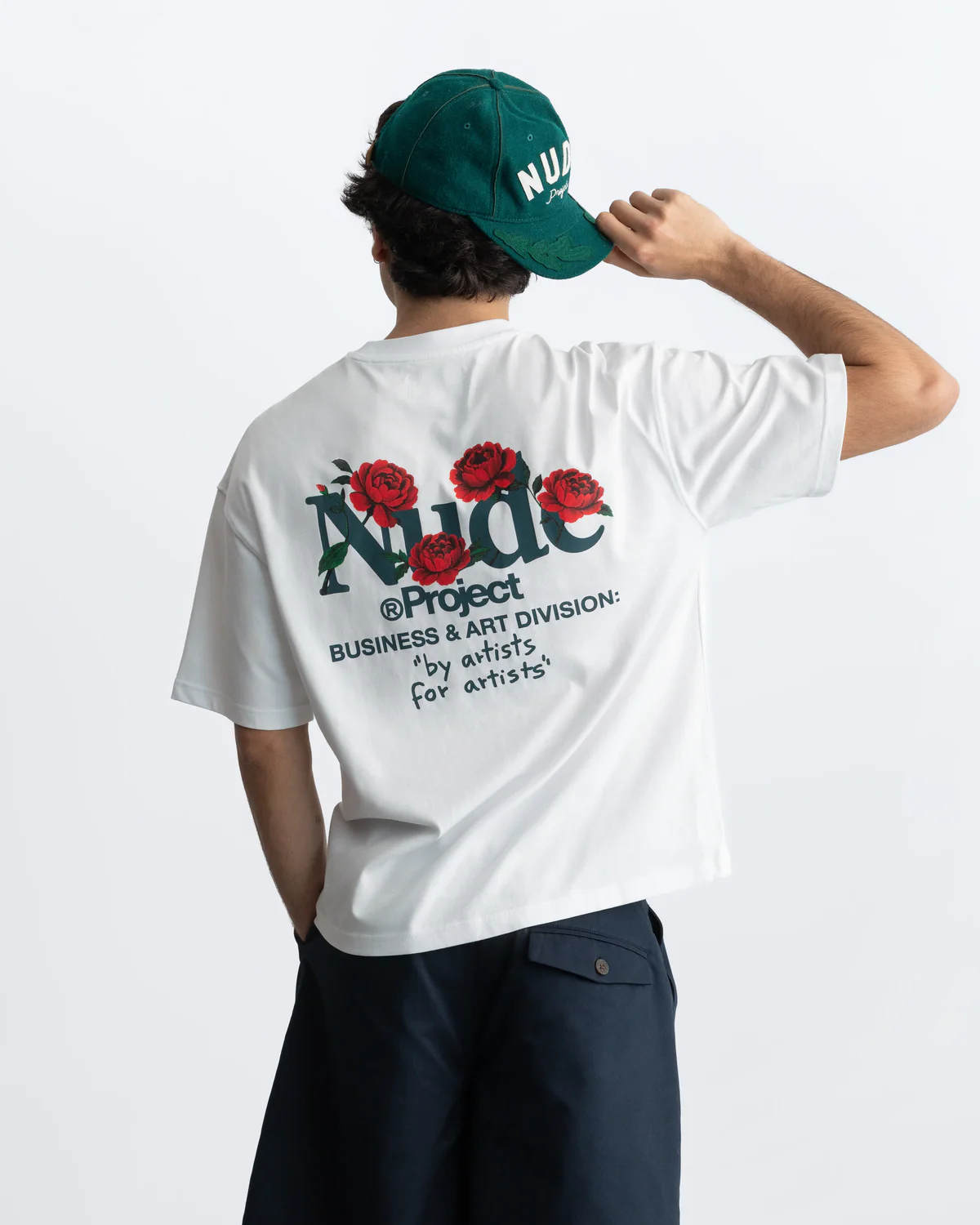 Play With Logo Tee White