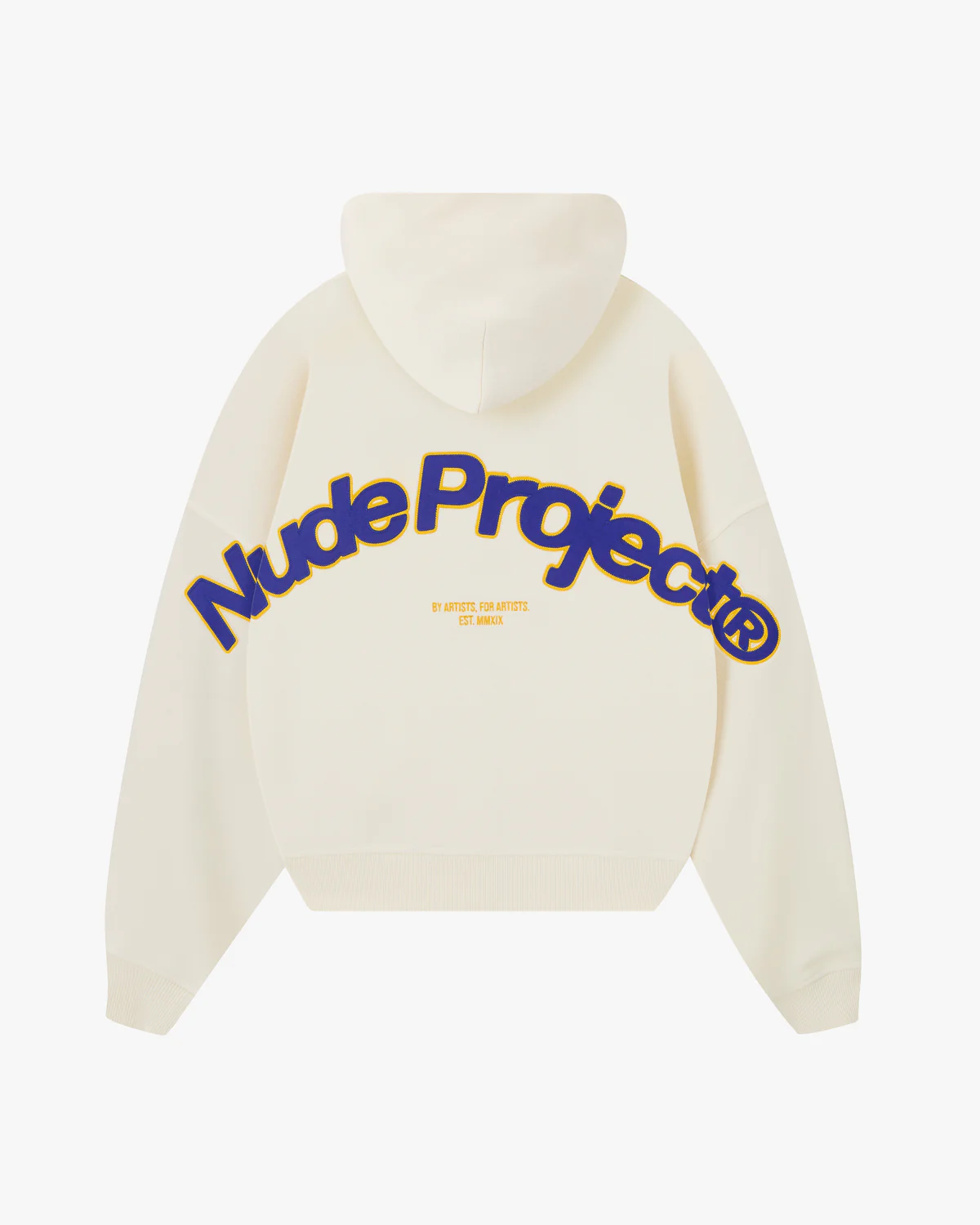 Beast Zip-Up Hoodie Marshmallow