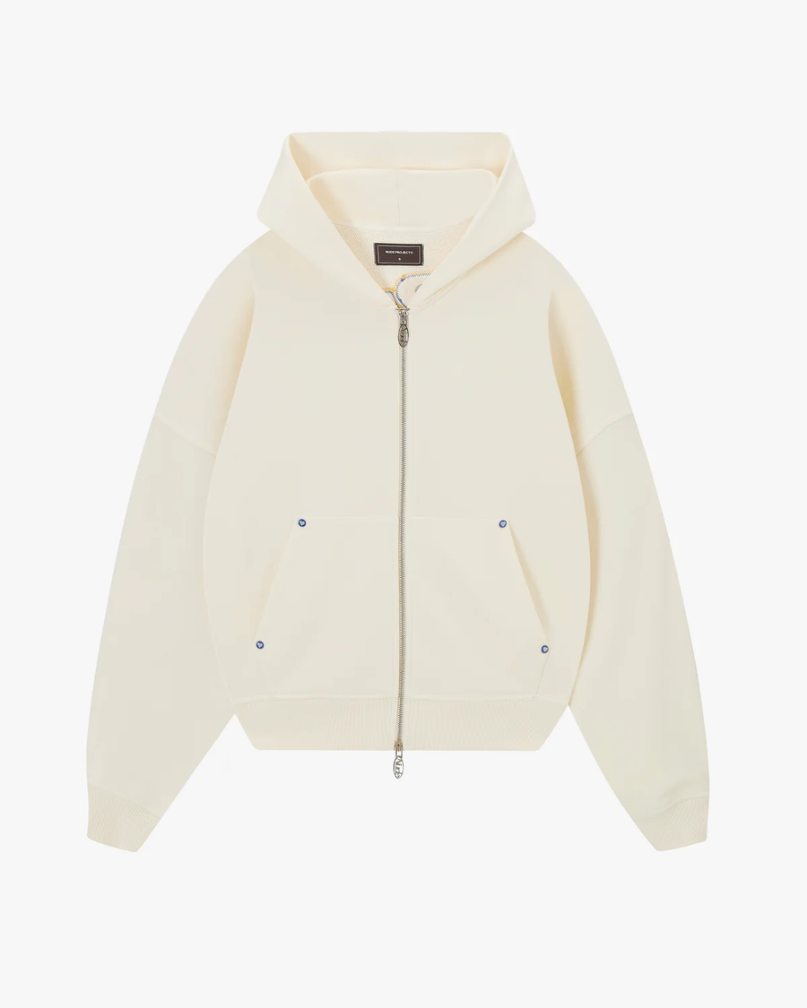 Beast Zip-Up Hoodie Marshmallow