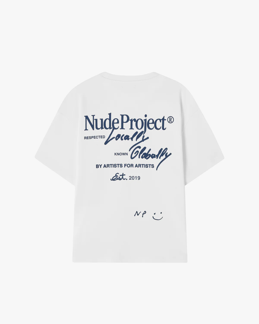 Global Soon Tee White