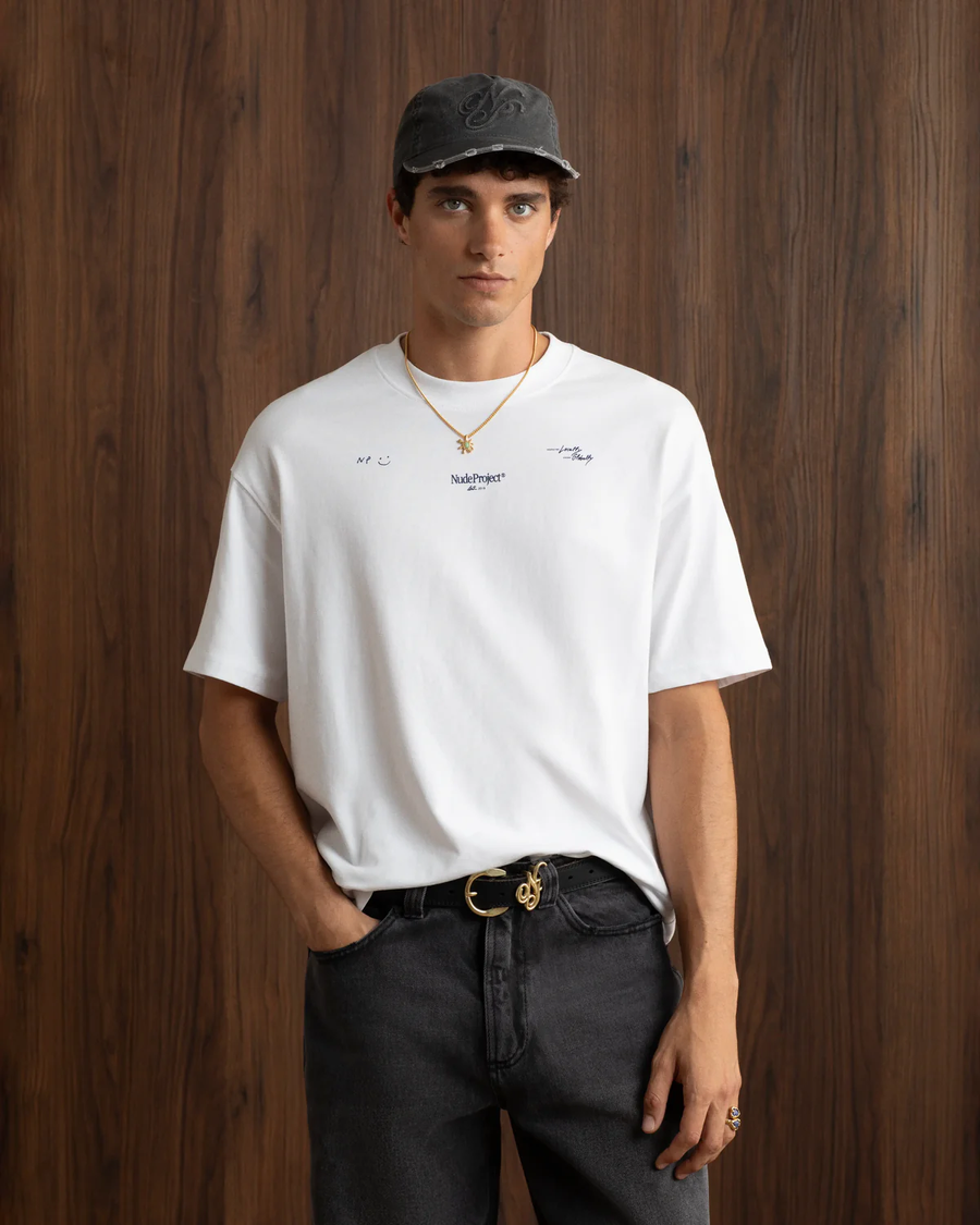 Global Soon Tee White