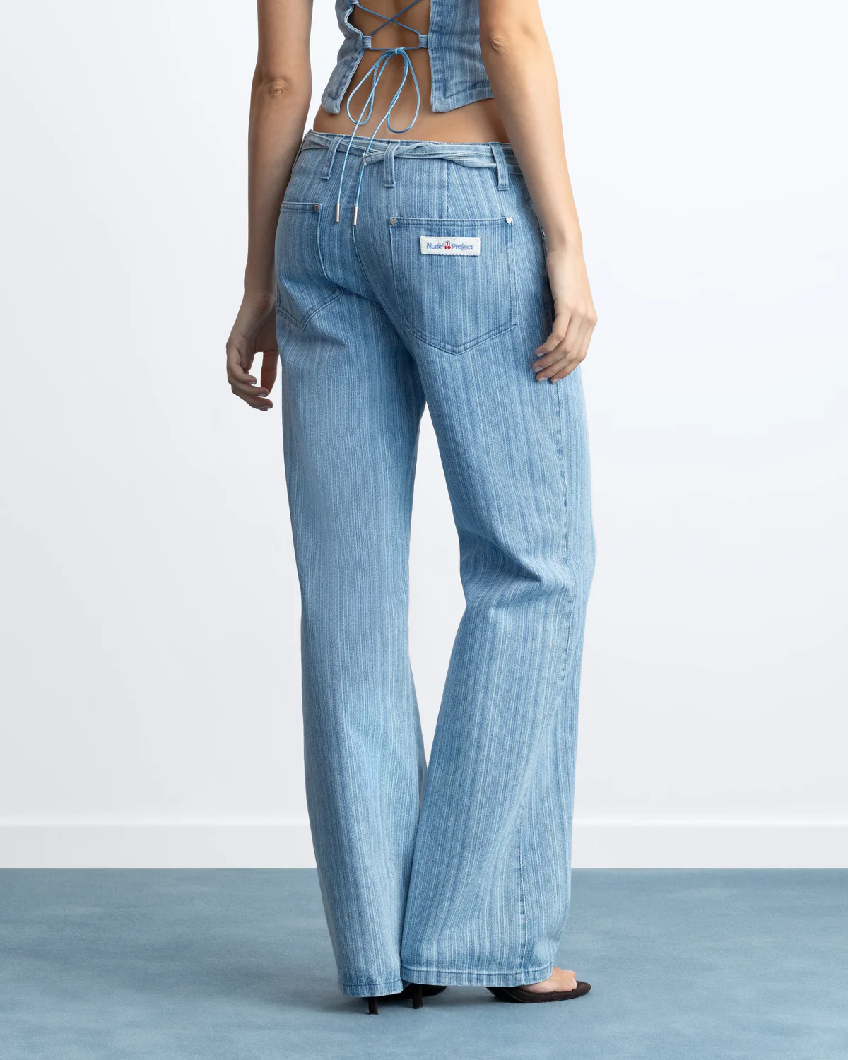 Simona Bottom Blue