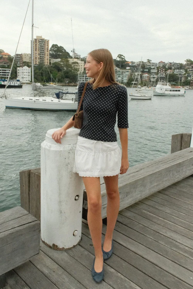 Jennie Polka Dots Top