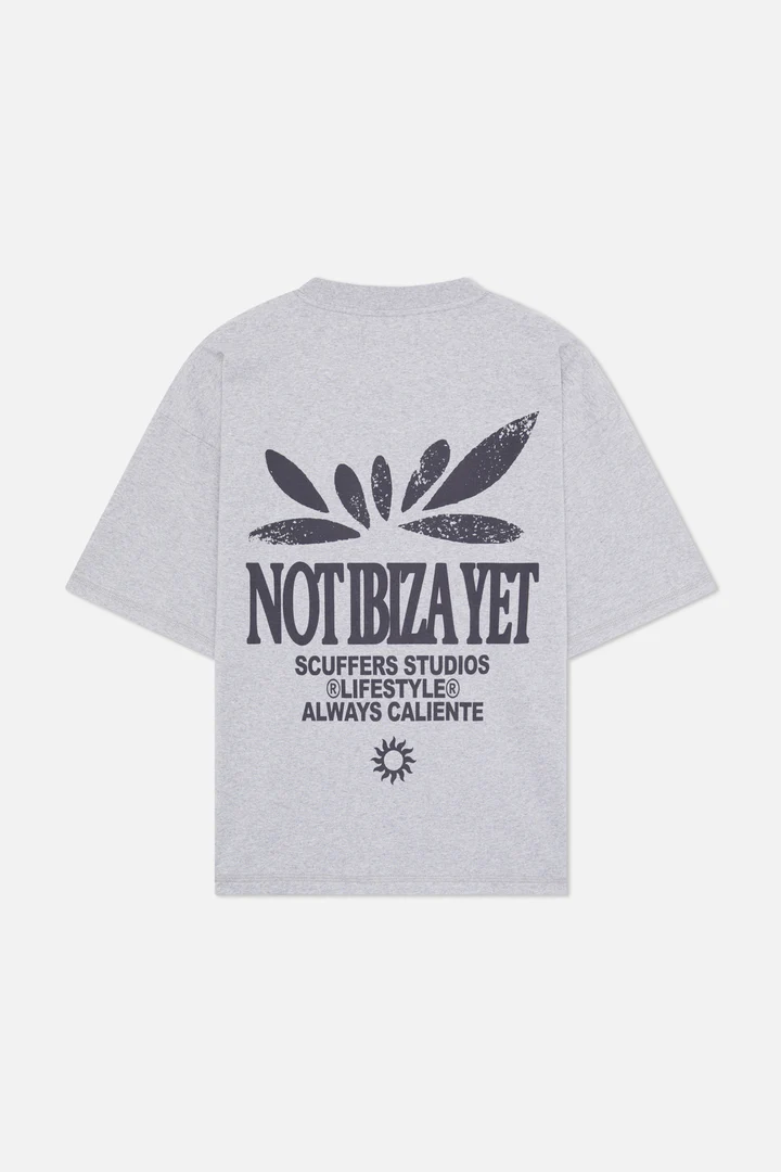 Not Ibiza Light Grey T-Shirt