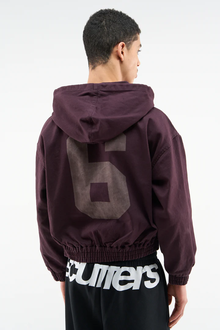 Slam Burgundy Jacket