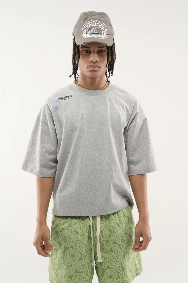 Not Ibiza Again Light Grey T-Shirt