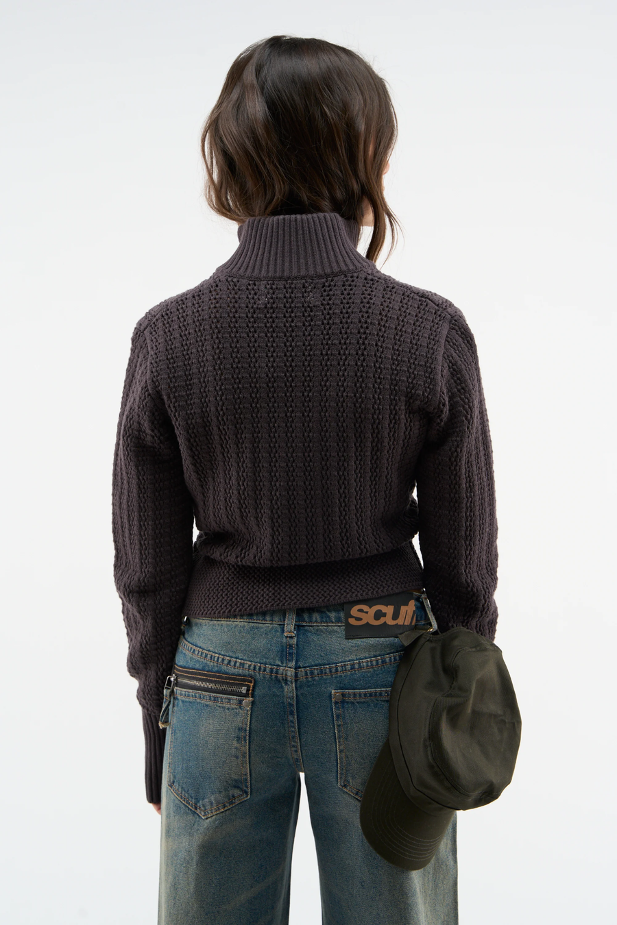 Stormy Brown Zipper