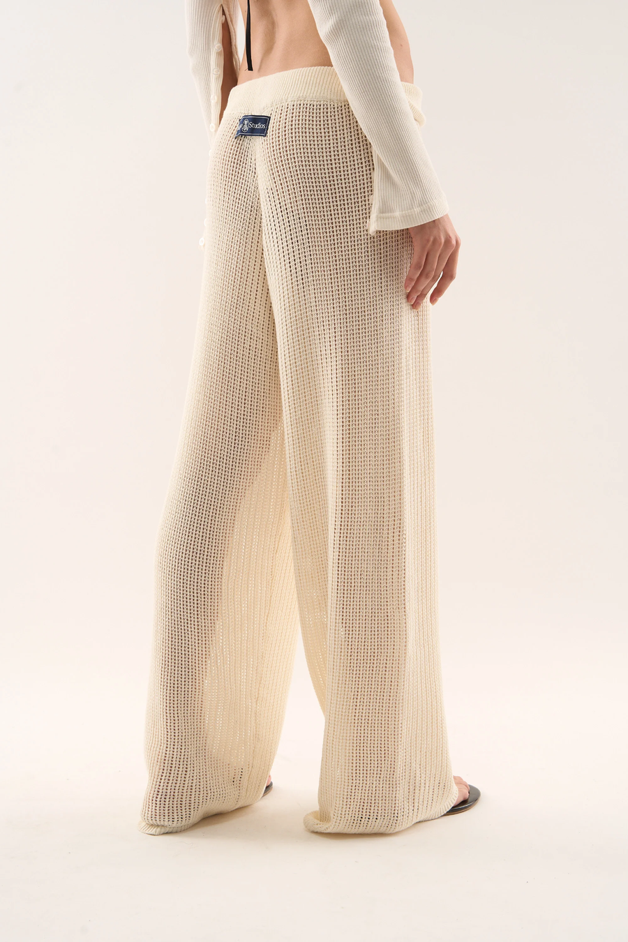 Double Moon Ecru Pants