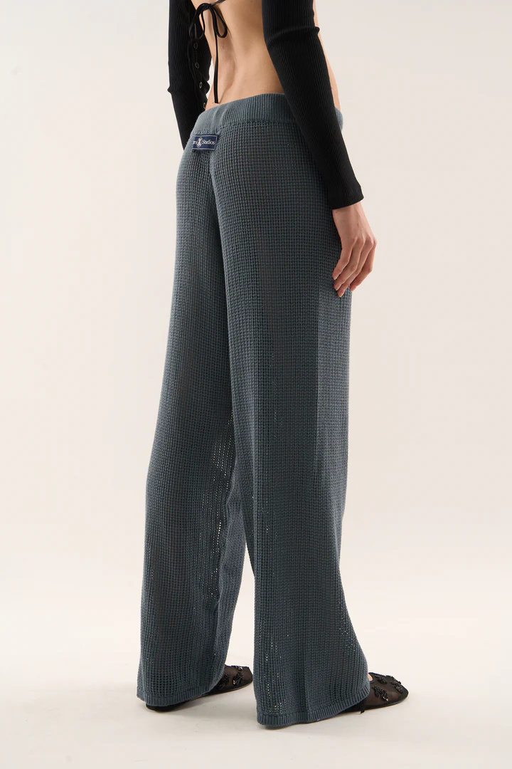 Double Moon Dusty Blue Pants
