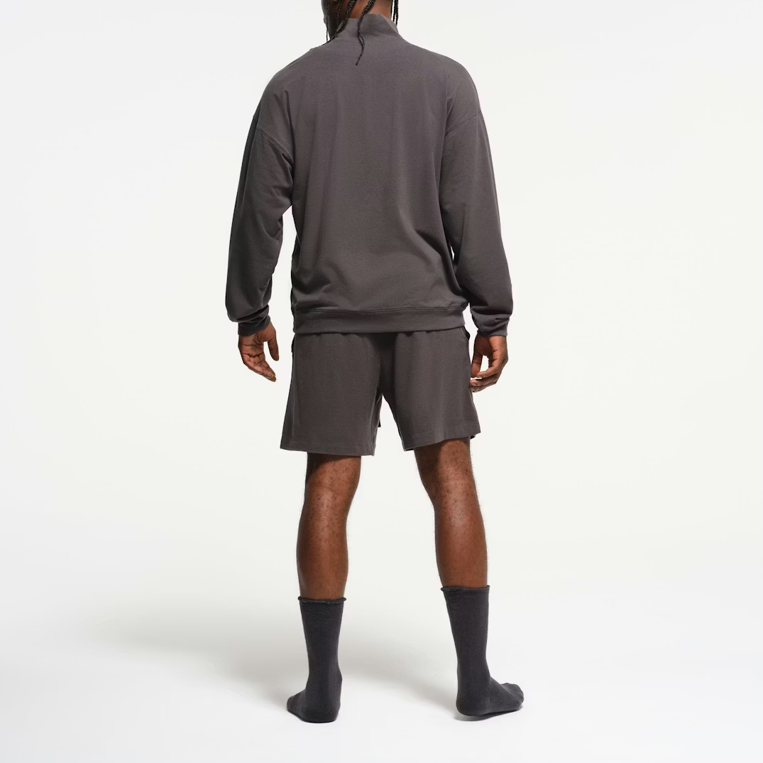 Mens Relaxed Quarter Zip Pullover