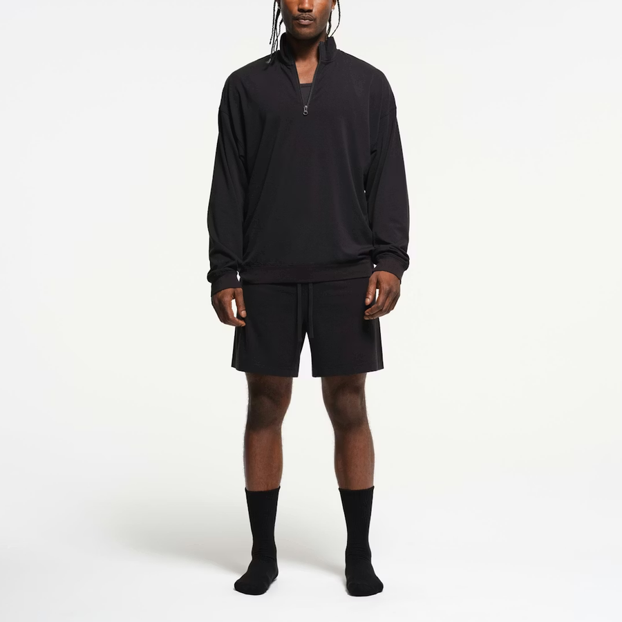 Mens Relaxed Quarter Zip Pullover