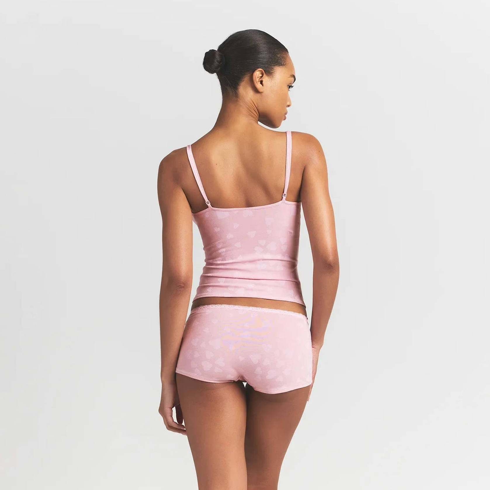 Lace Cami and Boy Short Set