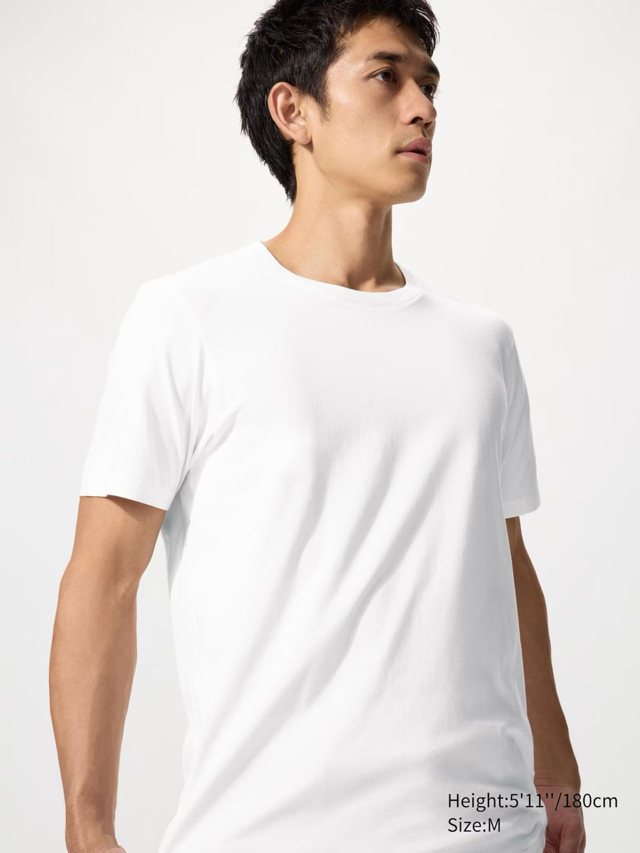 100% Supima Cotton T-Shirt White