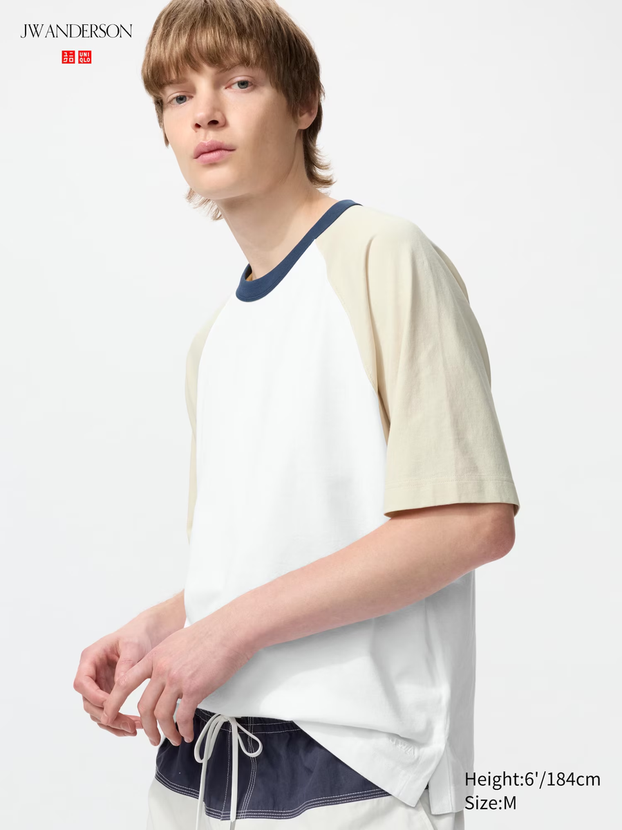 Oversized Raglan T-Shirt 00 White