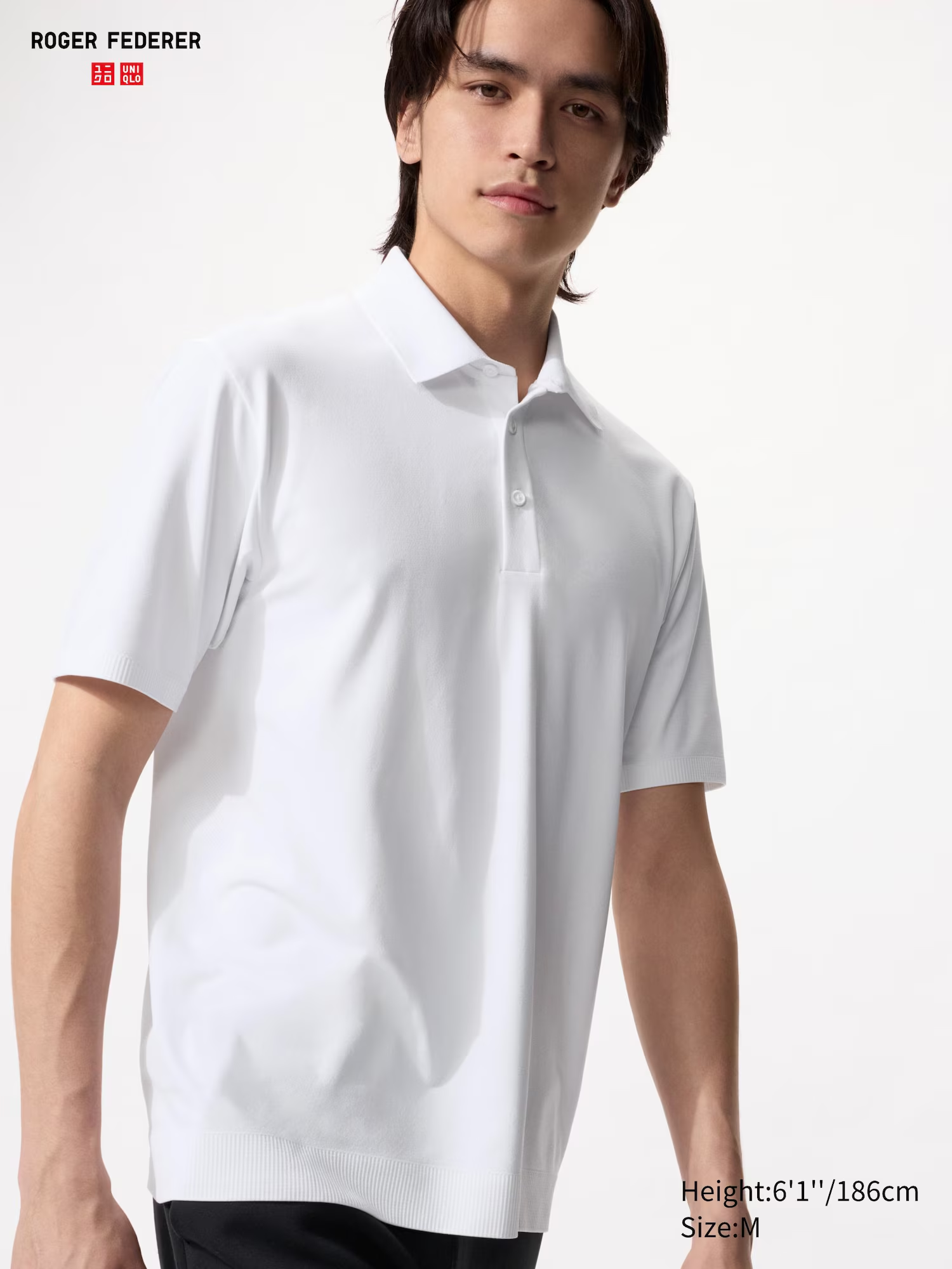 DRY-EX Polo Shirt (Cotton-Like) White