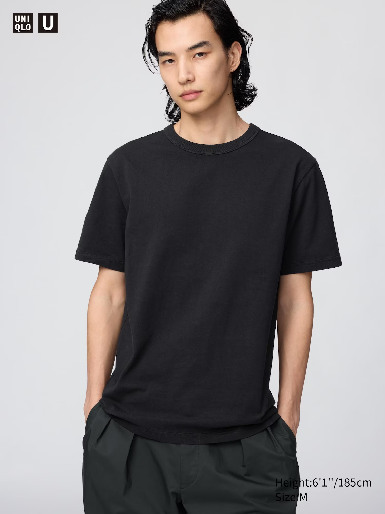 Crew Neck T-Shirt Black