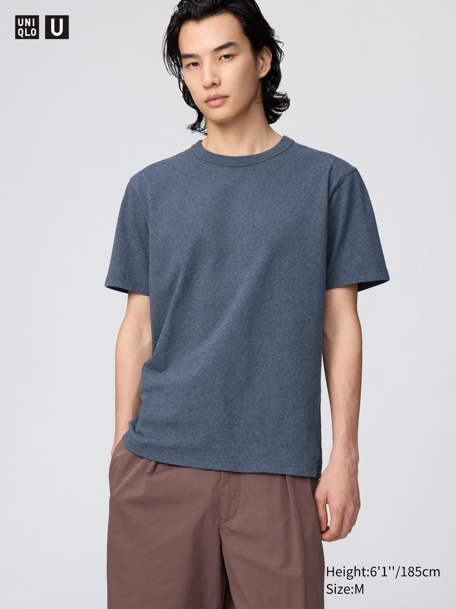 Crew Neck T-Shirt Blue