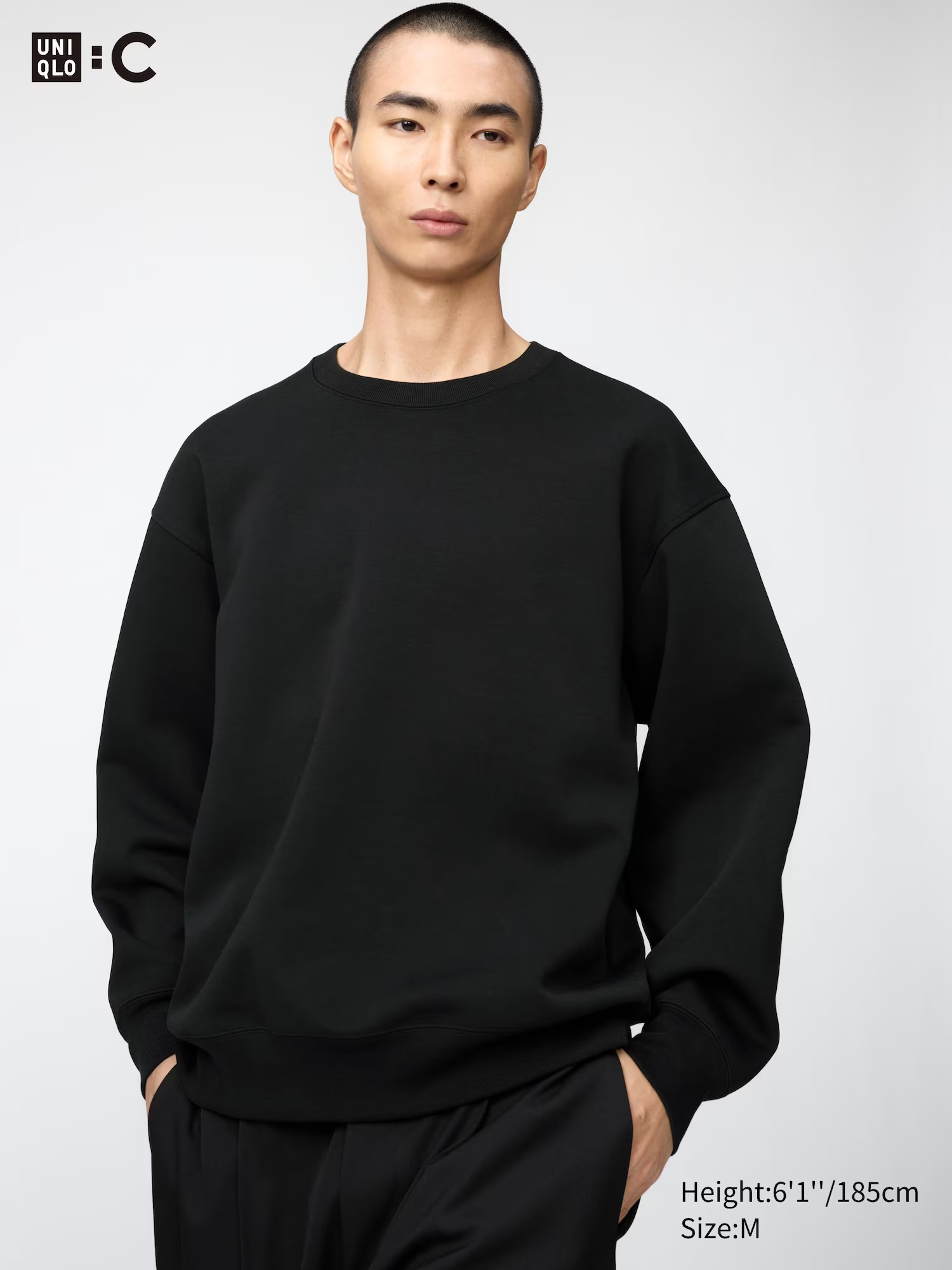 Oversized Sweatshirt Black