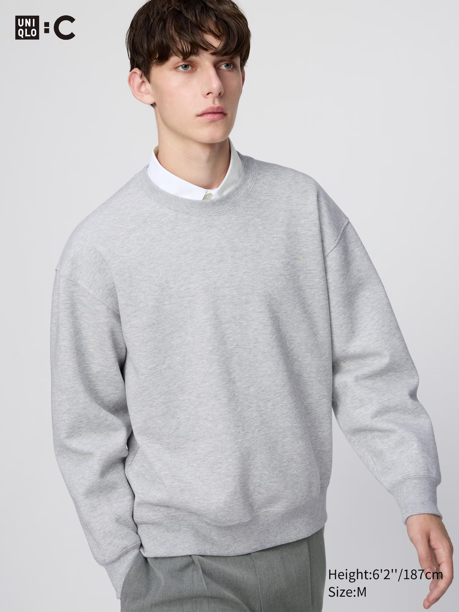 Oversized Sweatshirt Grey