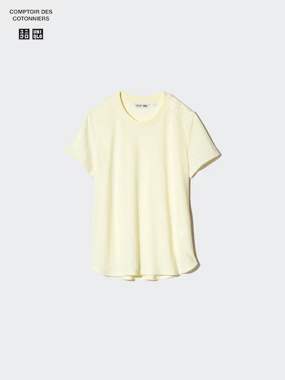 100% Linen Crew Neck T-Shirt